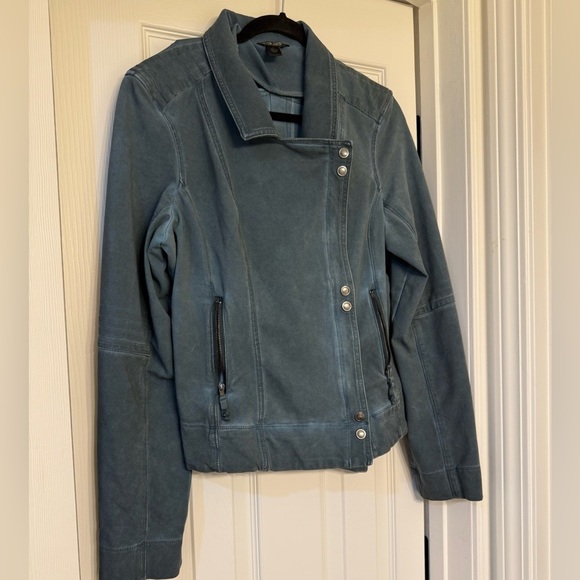 Peyton Jensen Blue Jacket Size L - Picture 3 of 6